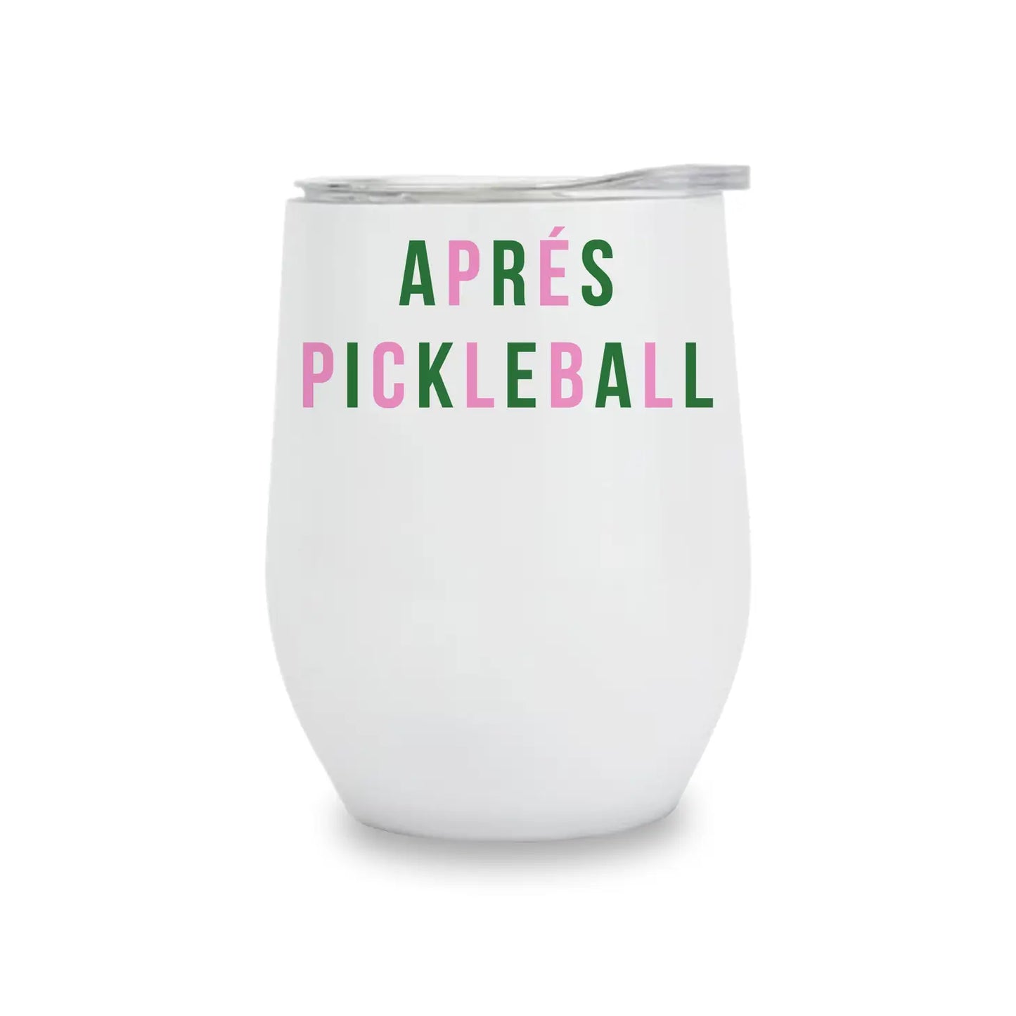Apre's Pickleball Insulated Wine Cup