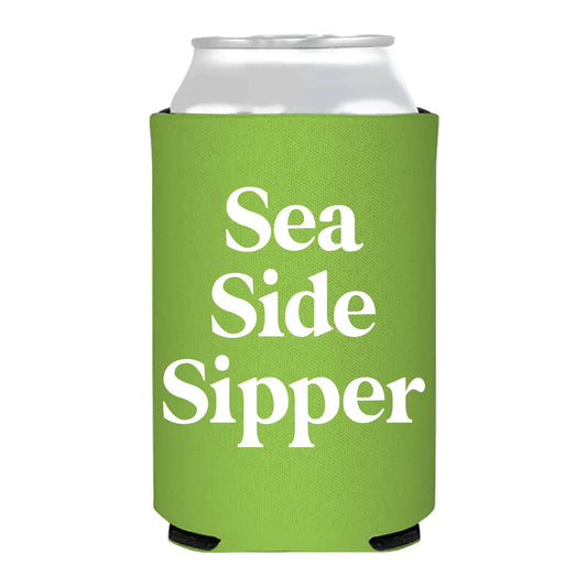 Sea Side Sipper Coastal Summer Can Cooler
