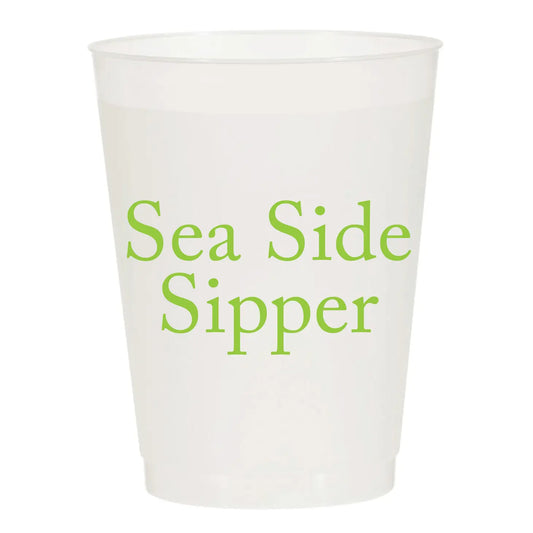 Sea Side Sipper Frosted Cups