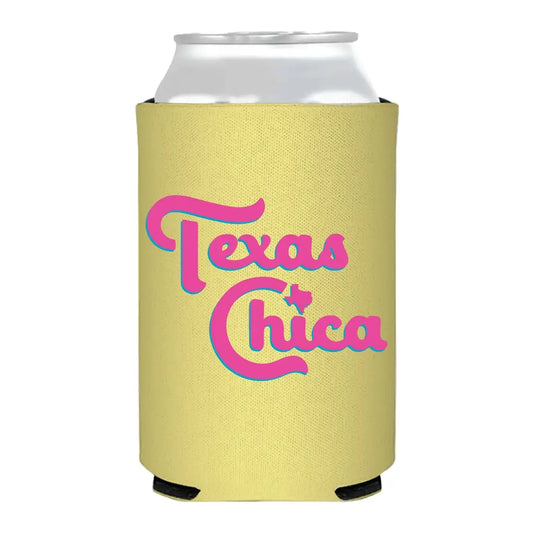Texas Chica Topo Can Cooler